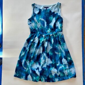 Short silk dress